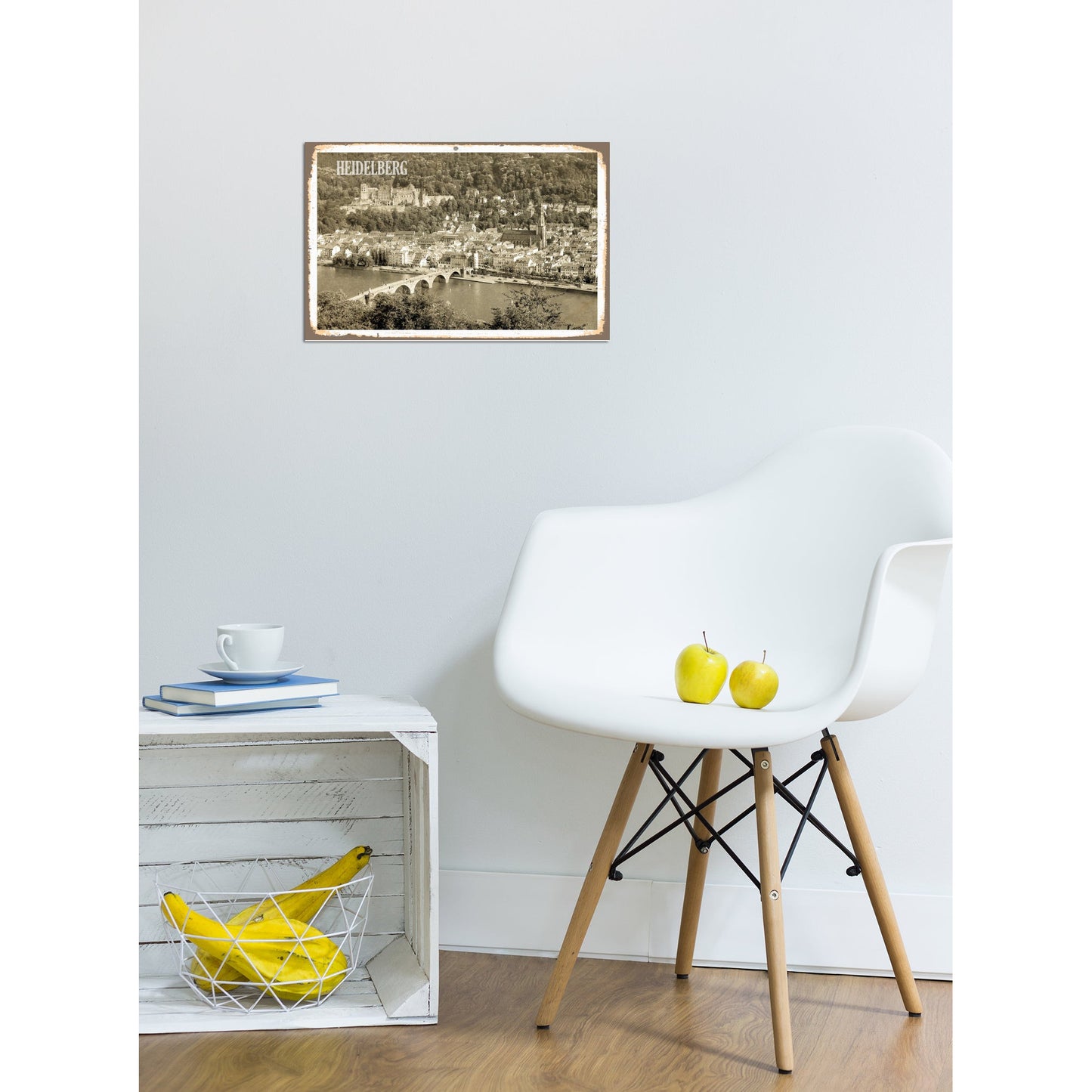 Blechschild - Heidelberg Wohnbeispiel