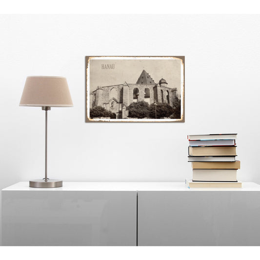 Blechschild - Hanau Wohnbeispiel