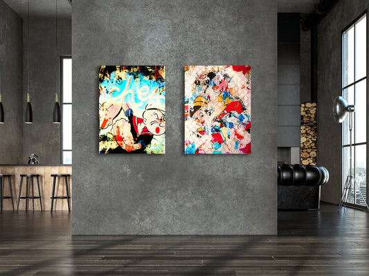 Acrylglasbild - PICCO GG Wohnbeispiel