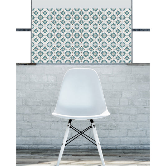 Stickerfliesen - Jasmine 12er-Set Wohnbeispiel