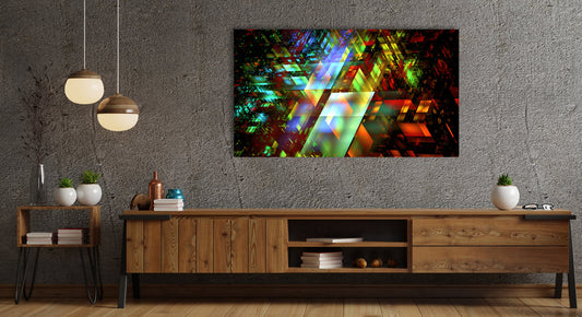 Acrylglasbild - The Overlayer Wohnbeispiel