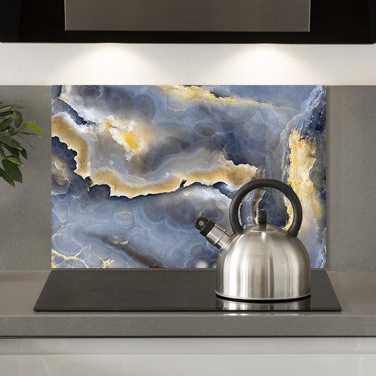 Spritzschutz - Grey Marble Wohnbeispiel