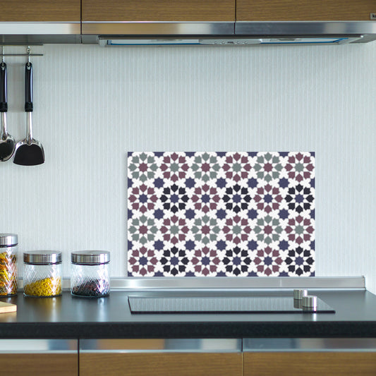 Spritzschutz - Colorful Tile Wohnbeispiel