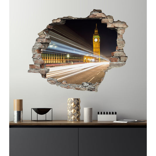 3D-Effekt - London Lichter Wohnbeispiel