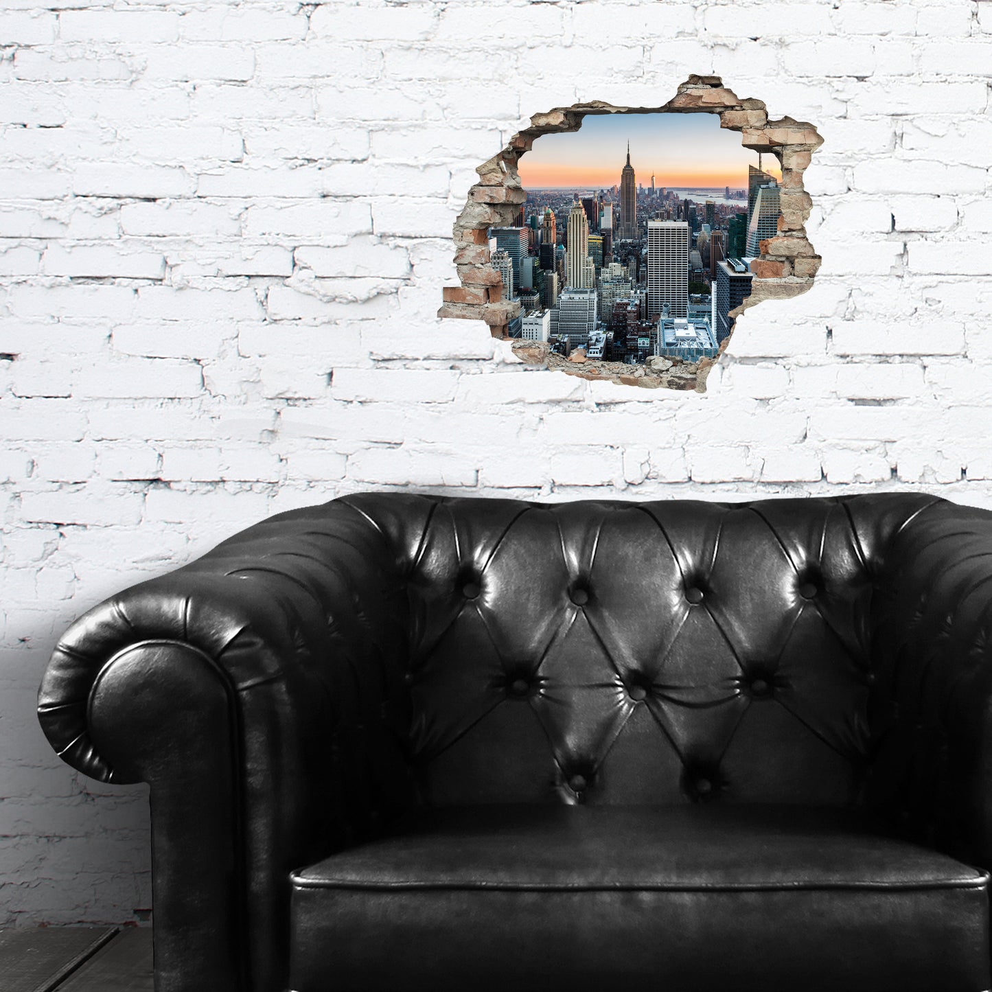 3D-Effekt - New York Wohnbeispiel