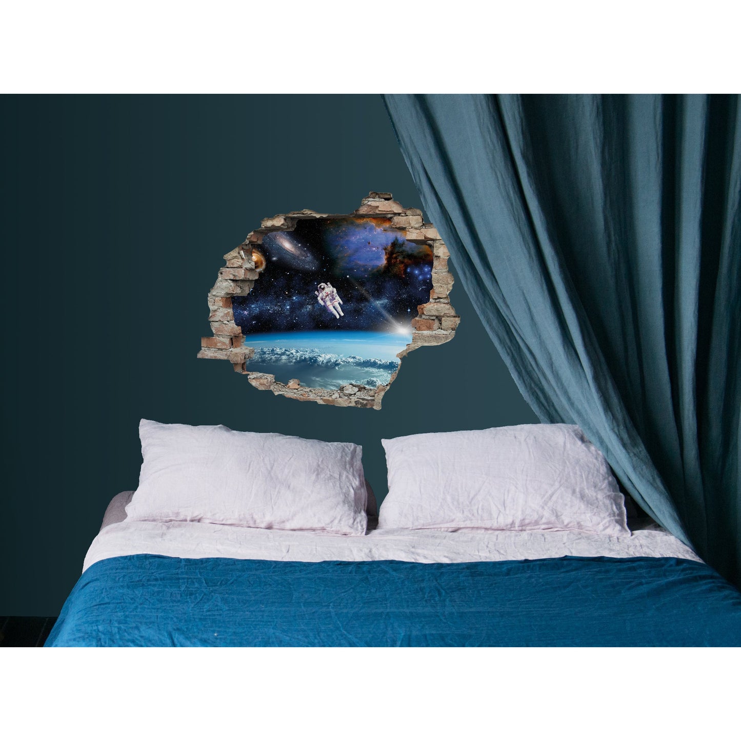 3D-Effekt - Weltraum Wohnbeispiel