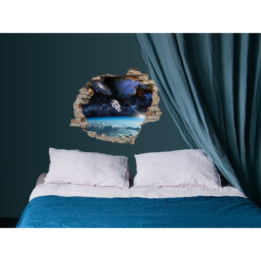 3D-Effekt - Weltraum Wohnbeispiel