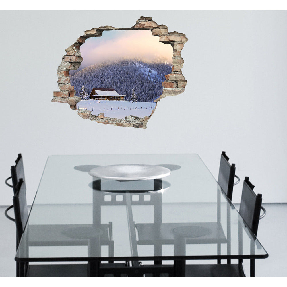 3D-Effekt - Bergütte Wohnbeispiel