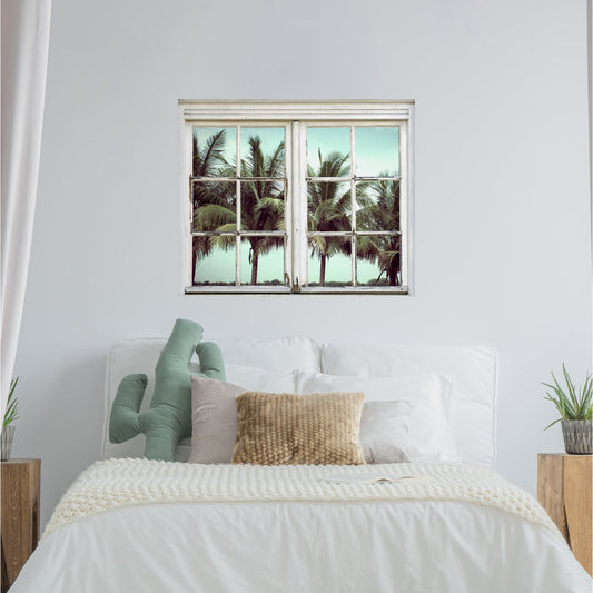 3D-Effekt - Palm Trees Wohnbeispiel