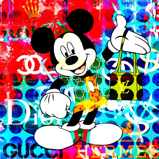 Acrylglasbild - Rich Mickey II Artikelbild