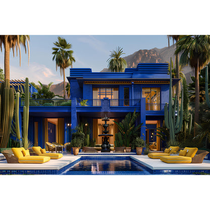 Acrylglasbild - Marrakesch Paradise