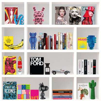 Acrylglasbild - Bookshelf IV