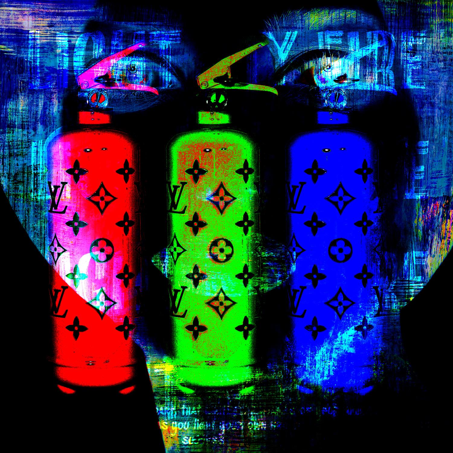 Acrylglasbild - Luxury Fire Extinguisher Artikelbild