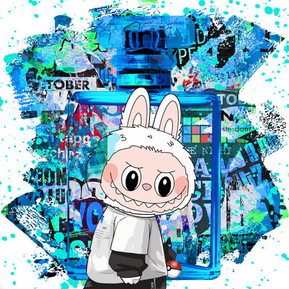 Acrylglasbild - Luxury Comic Monster