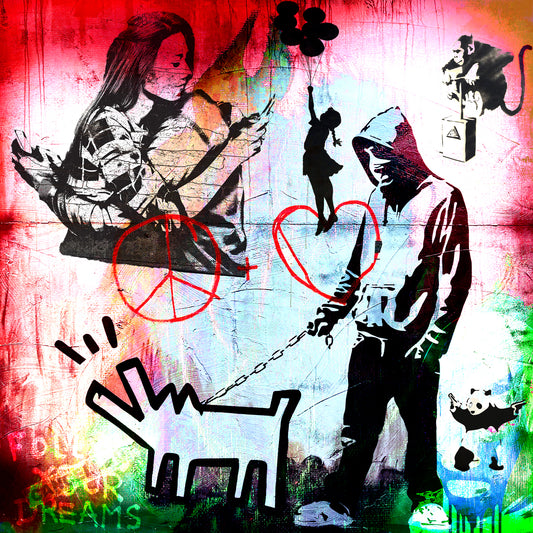 Acrylglasbild - Follow Your Dreams