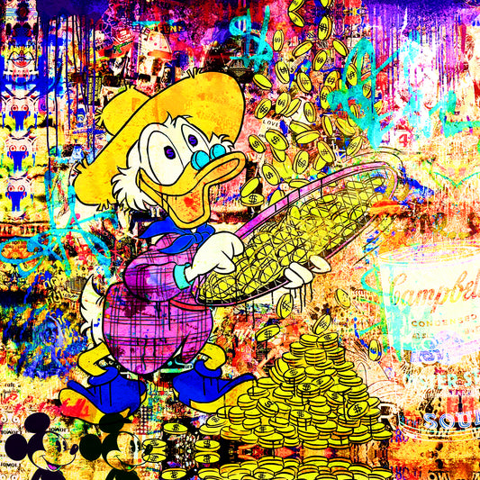 Acrylglasbild - Coin Donald