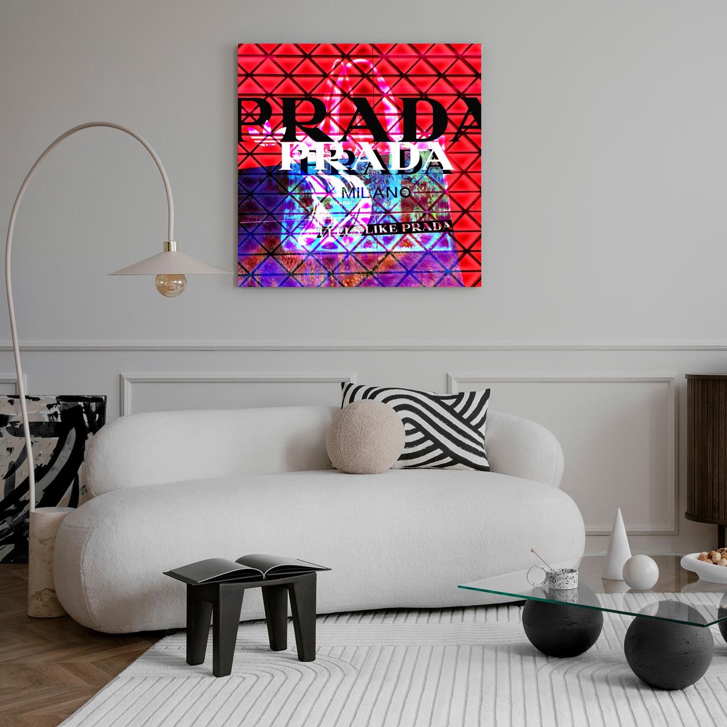 Acrylglasbild - Luxury in Milano