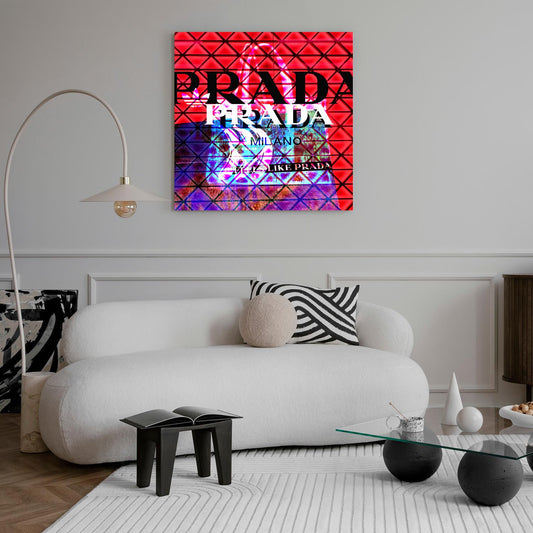 Acrylglasbild - Luxury in Milano