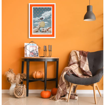 Rahmenbild mit Acrylpassepartout - Luxury