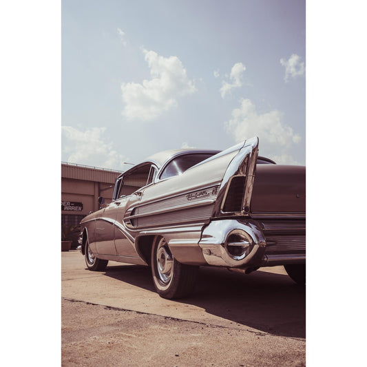 Aluminiumbild - Vintage Car