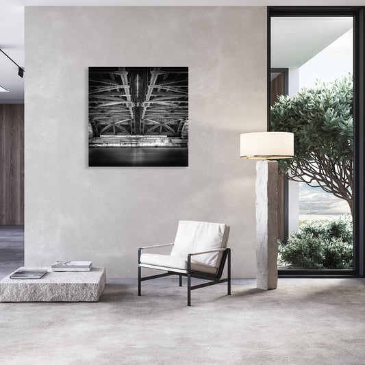 Aluminiumbild - Brücke