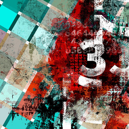 Leinwandbild - Colorful Abstract