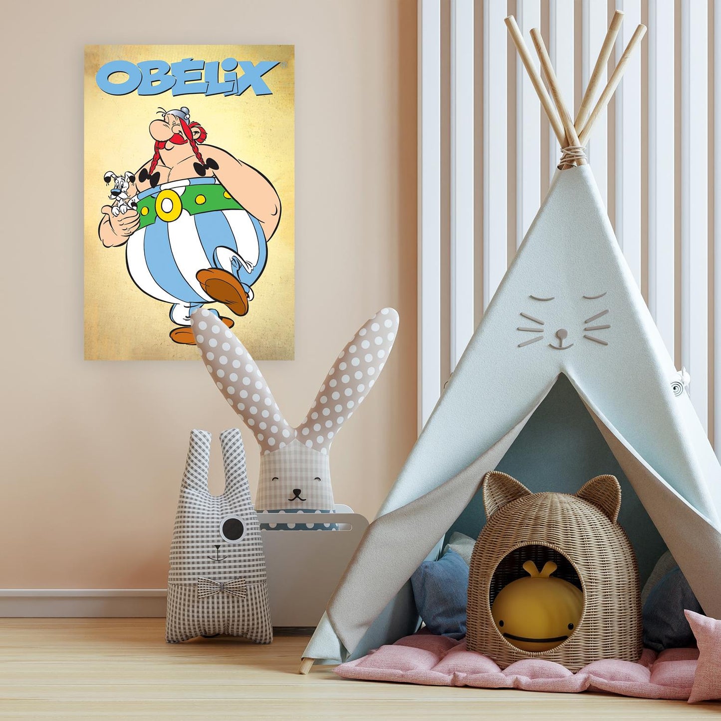 Leinwandbild - Obelix