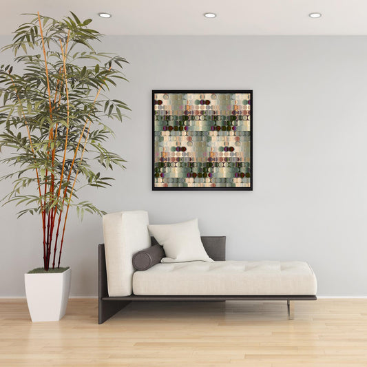 Leinwandbild mit Schattenfugenrahmen - Nexus Art