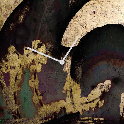 Aureus Noire Blattgold-Uhr