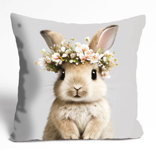 Pillowcase - Flower Bunny