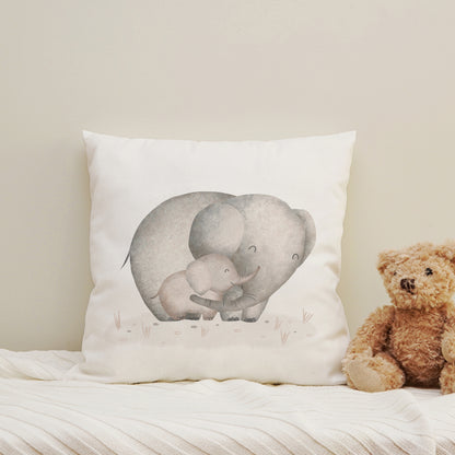 Kissenbezug - Elefantenfamilie