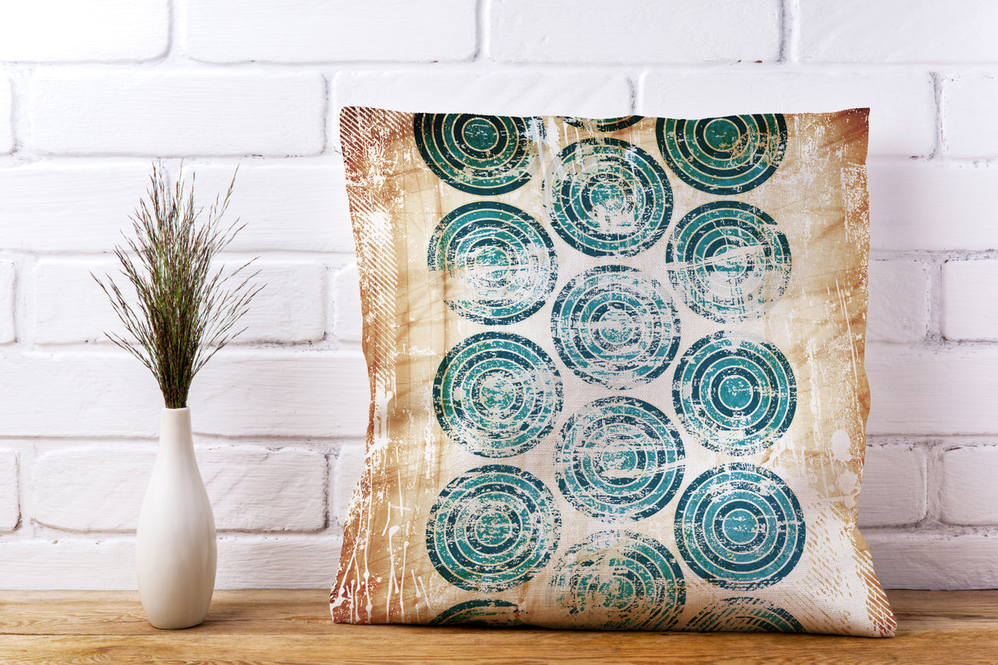 Kissenbezug - Blue Circles