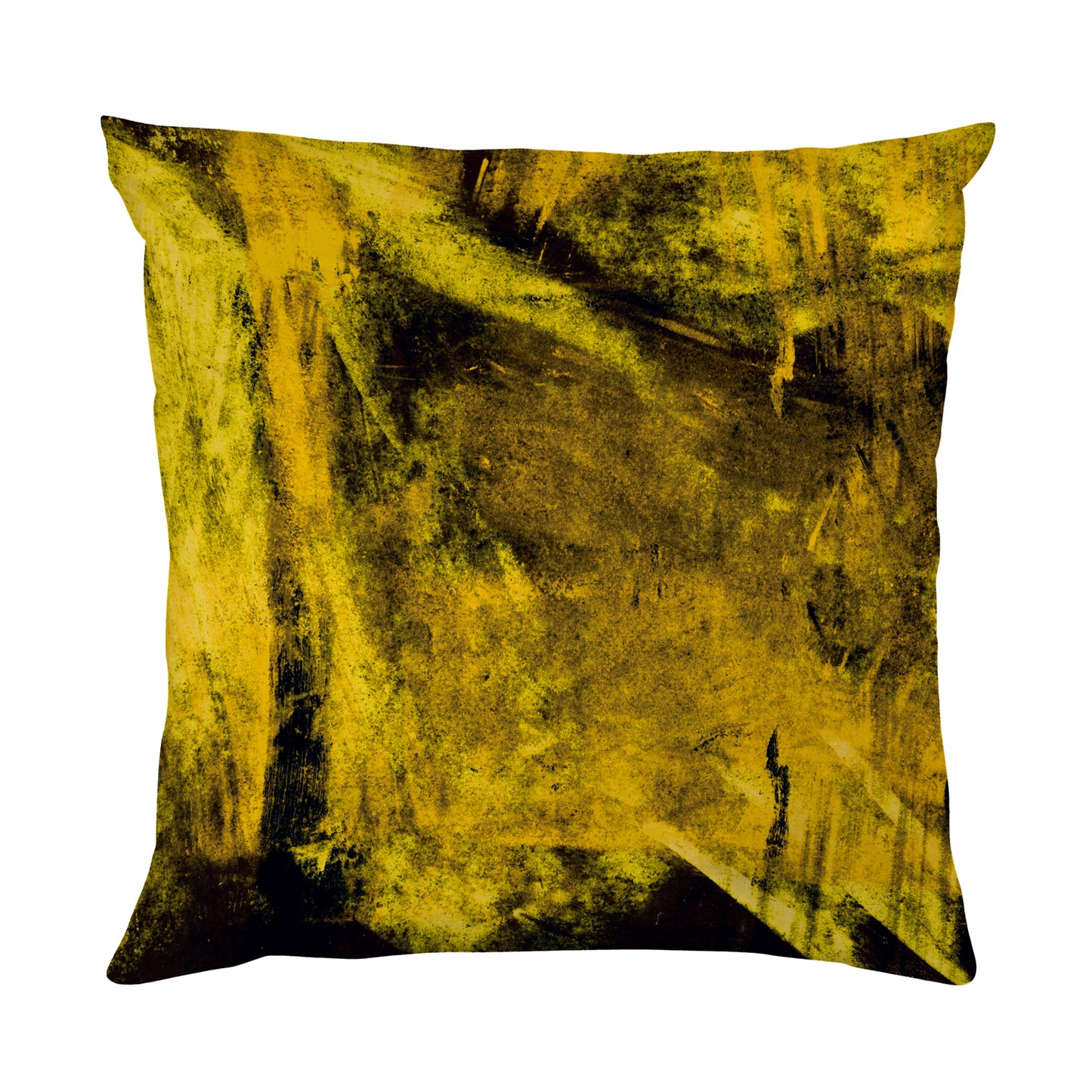 Kissenbezug - Gold und Schwarz