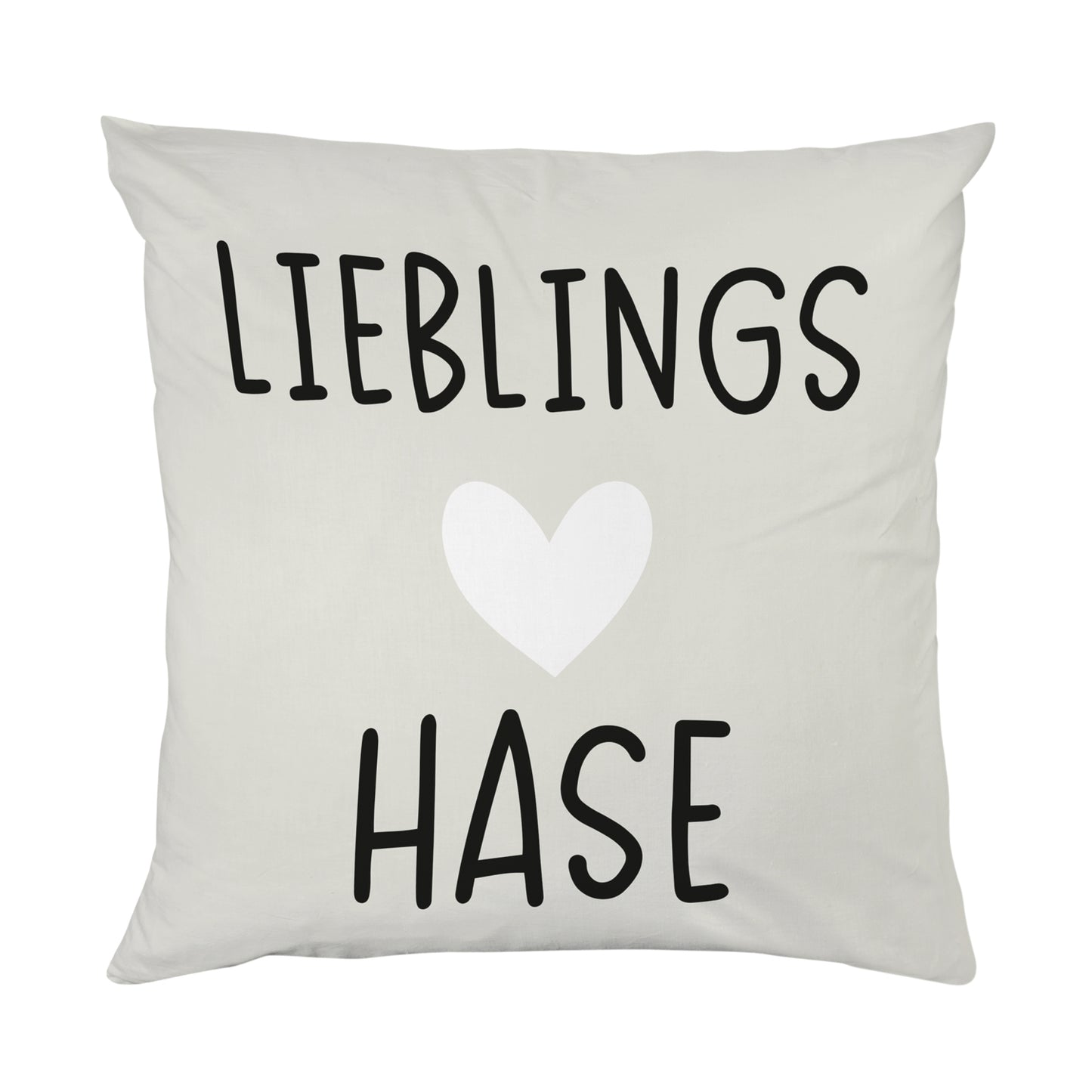 Kissenbezug - Lieblings Hase Herz