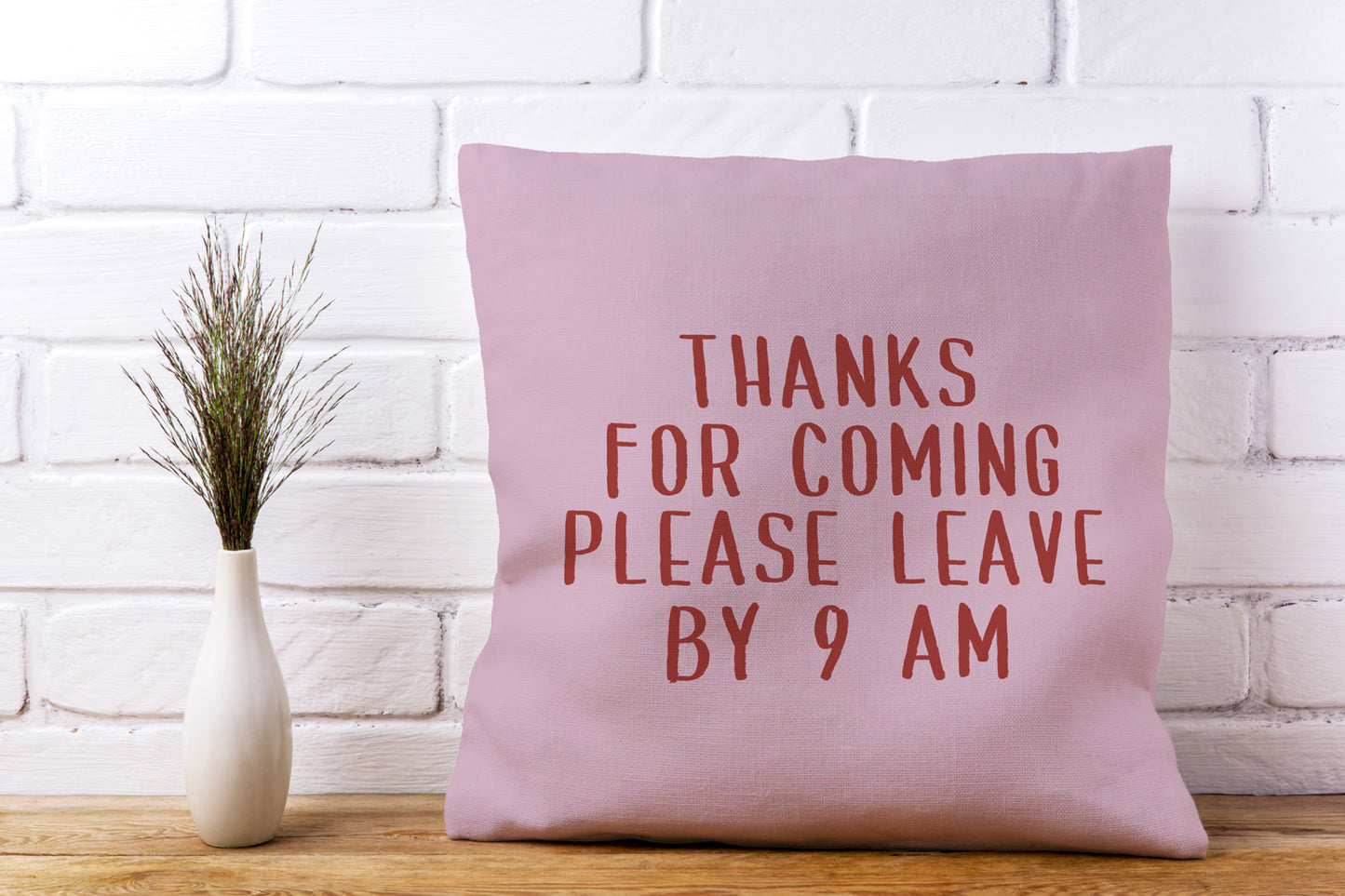 Kissenbezug - Thanks for coming