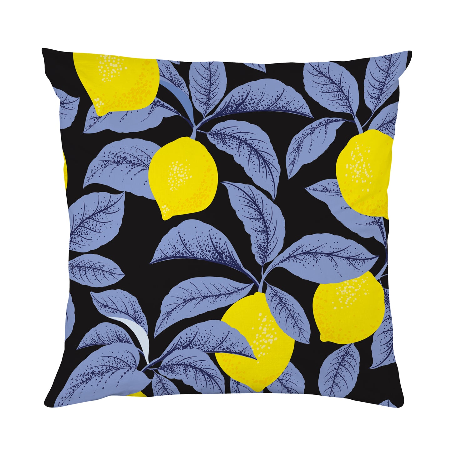 Kissenbezug - Lemons with blue leafs