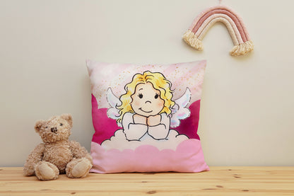 Kissenbezug - Schutzengel Rosa
