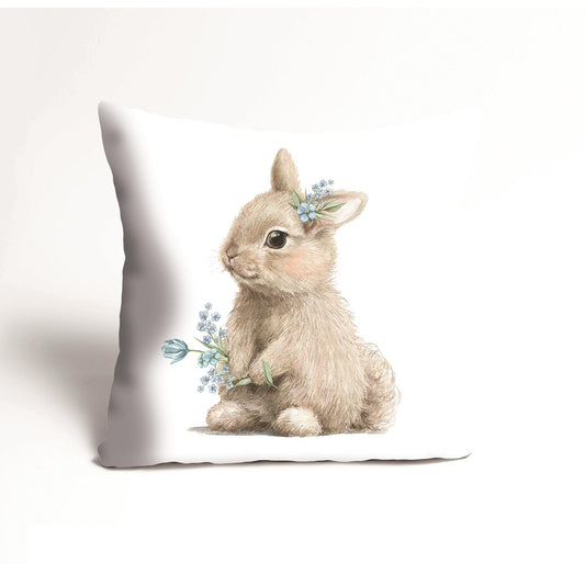 Kissenbezug - Blumenhase