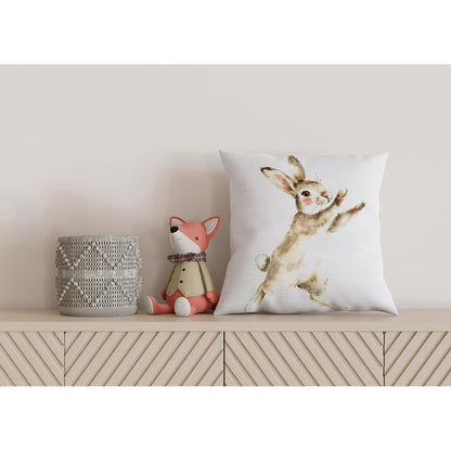 Kissenbezug - Tanzender Hase