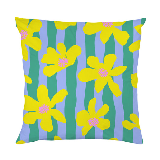 Kissenbezug - Gelbe Blumen