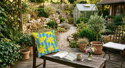 Kissenbezug - Gelbe Blumen