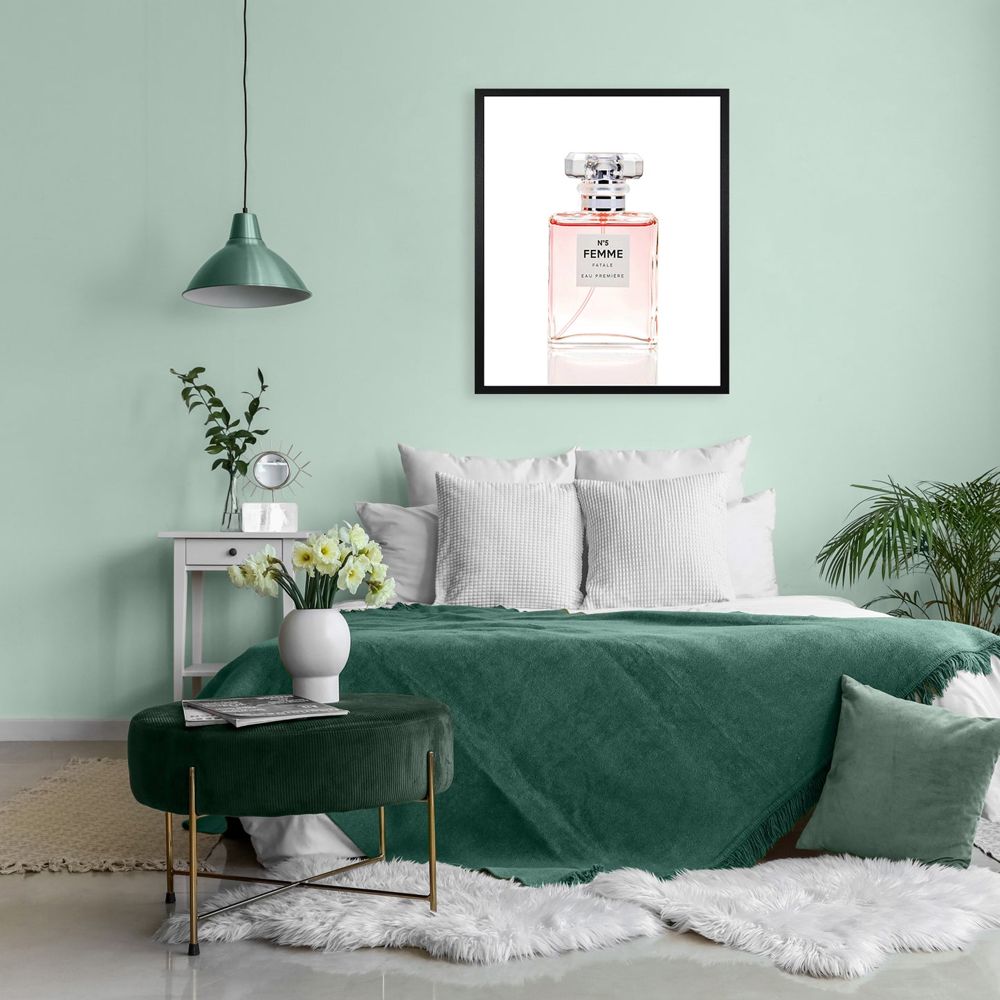 Rahmenbild - No5 Femme Wohnbeispiel