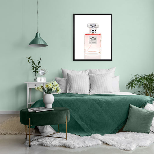 Rahmenbild - No5 Femme Wohnbeispiel