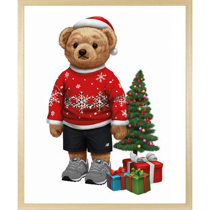Rahmenbild - Christmas Teddy