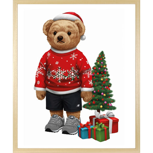 Rahmenbild - Christmas Teddy