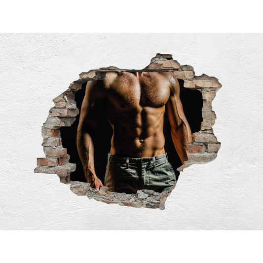 Spritzschutz - Sixpack Mann