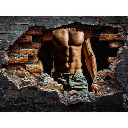 Spritzschutz - Hot Man