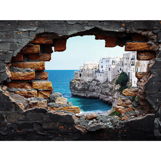 Spritzschutz - Stadt am Meer