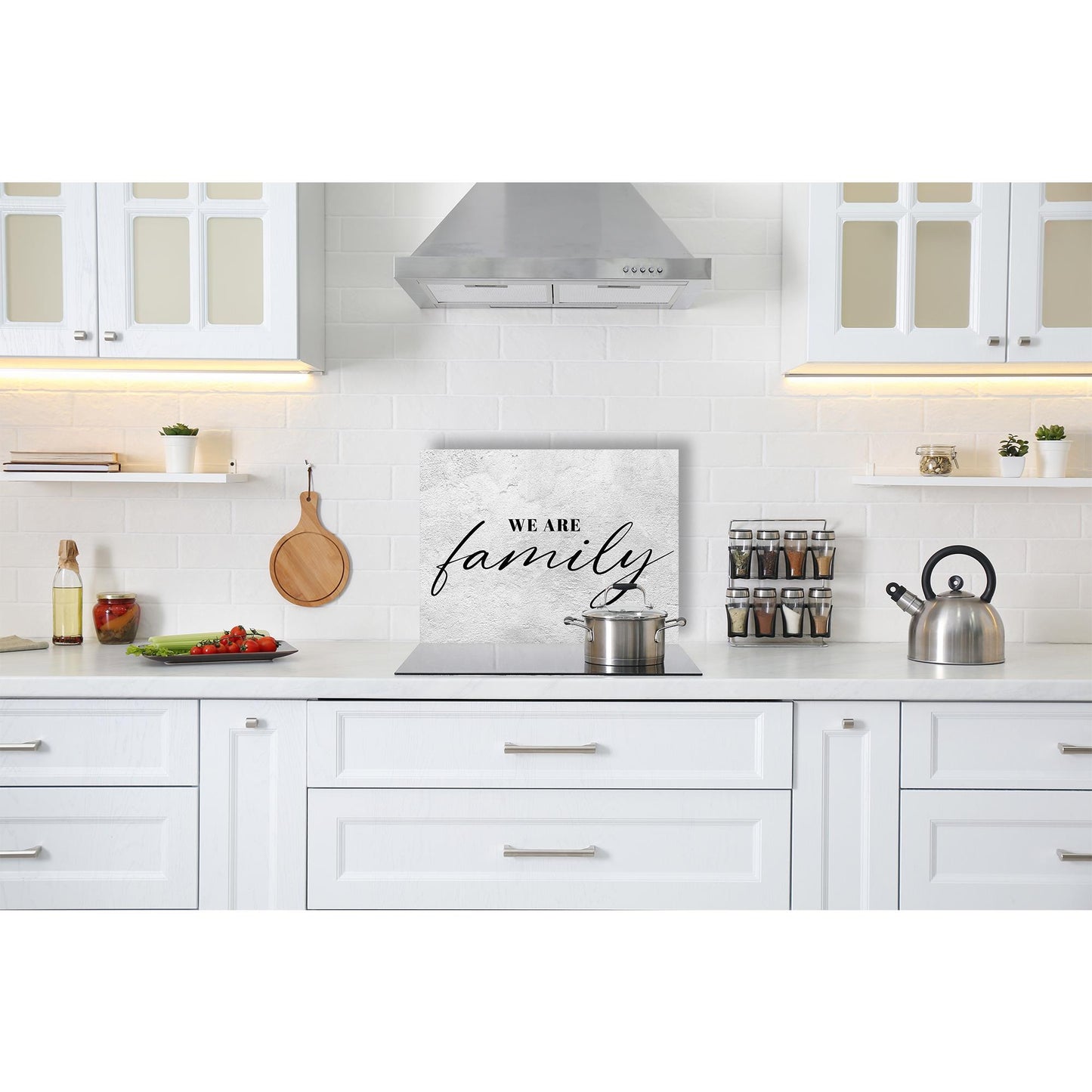 Spritzschutz - We are Family