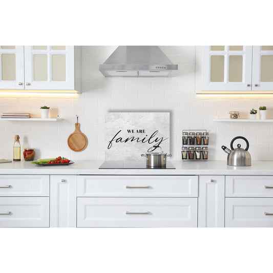 Spritzschutz - We are Family